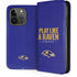 NFL Baltimore Ravens Team Motto iPhone 15 Pro Folio Case