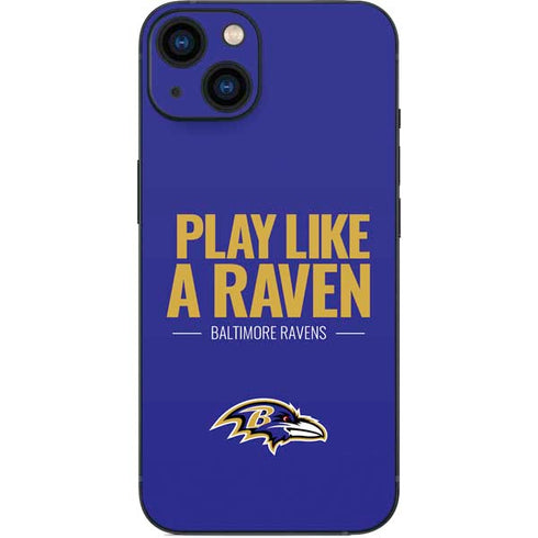 NFL Baltimore Ravens Team Motto iPhone 15 Skin