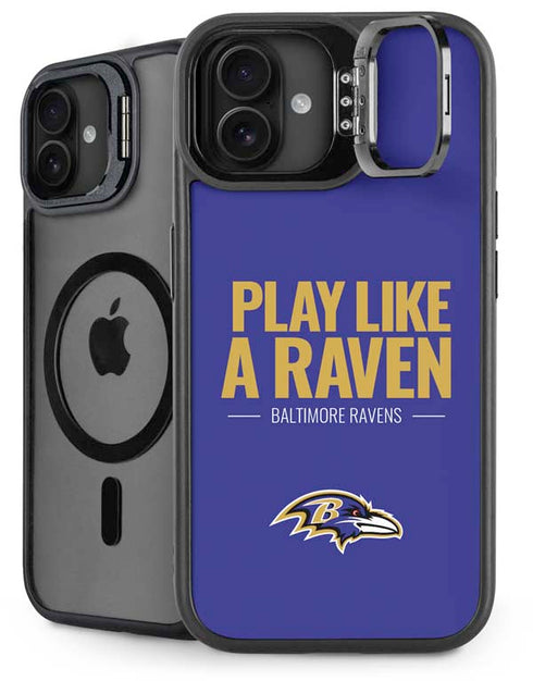 NFL Baltimore Ravens Team Motto iPhone 16 Kickstand Case