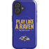 NFL Baltimore Ravens Team Motto iPhone 16 Magsafe Impact Case
