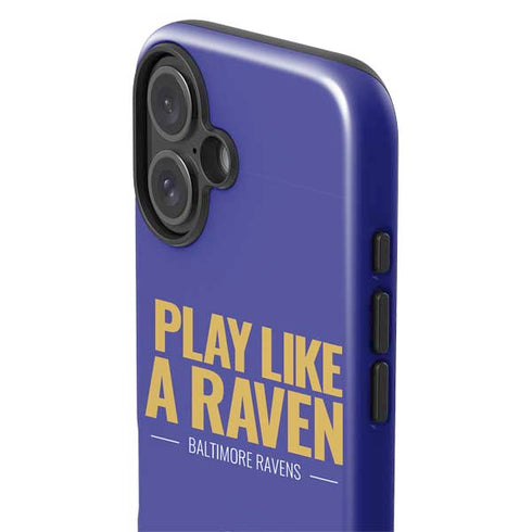 NFL Baltimore Ravens Team Motto iPhone 16 Plus Impact Case