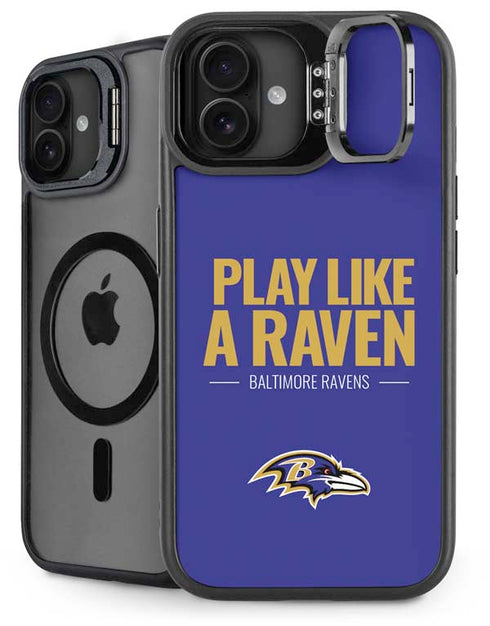 NFL Baltimore Ravens Team Motto iPhone 16 Plus Kickstand Case