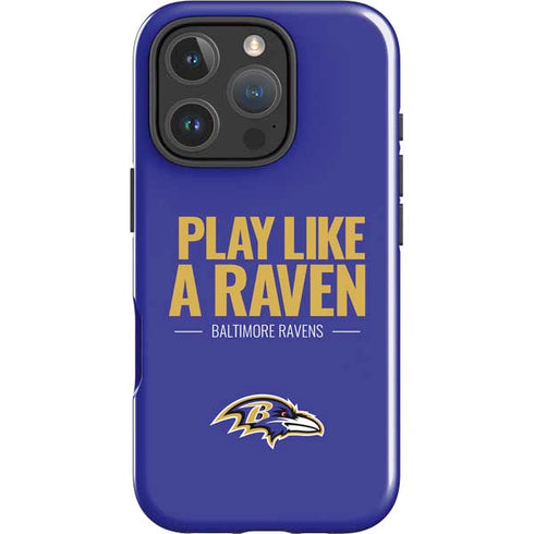 NFL Baltimore Ravens Team Motto iPhone 16 Pro Impact Case
