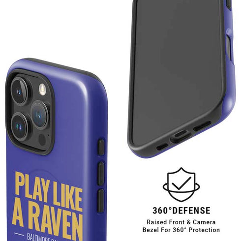 NFL Baltimore Ravens Team Motto iPhone 16 Pro Magsafe Impact Case