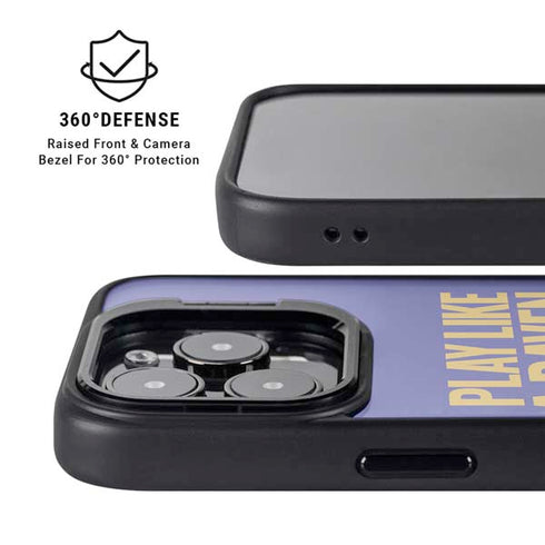NFL Baltimore Ravens Team Motto iPhone 16 Pro Max Kickstand Case