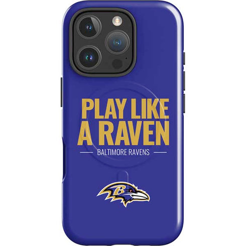 NFL Baltimore Ravens Team Motto iPhone 16 Pro Max Magsafe Impact Case