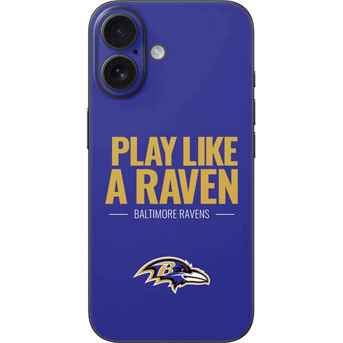 NFL Baltimore Ravens Team Motto iPhone 16 Skin