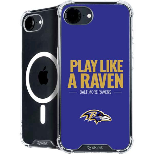 NFL Baltimore Ravens Team Motto iPhone 16e MagSafe Case