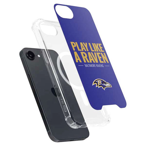 NFL Baltimore Ravens Team Motto iPhone 16e MagSafe Case