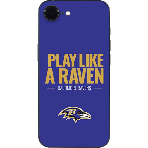 NFL Baltimore Ravens Team Motto iPhone 16e Skin