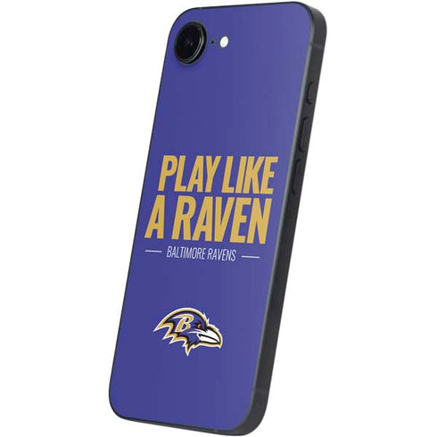 NFL Baltimore Ravens Team Motto iPhone 16e Skin
