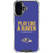 NFL Baltimore Ravens Team Motto iPhone 17 Clear Case