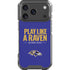 NFL Baltimore Ravens Team Motto iPhone 18 Pro Clear Case