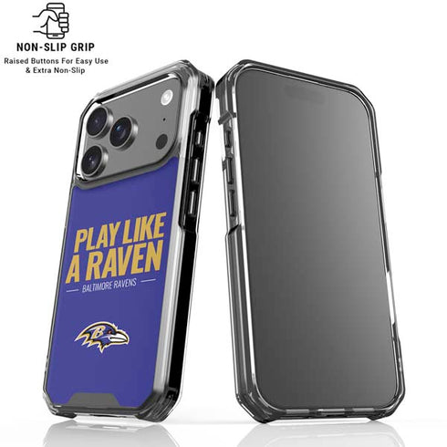 NFL Baltimore Ravens Team Motto iPhone 18 Pro Clear Case