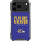 NFL Baltimore Ravens Team Motto iPhone 18 Pro Max Clear Case
