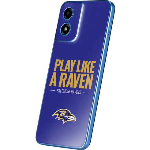 NFL Baltimore Ravens Team Motto Moto G Play 4G (2024) Skin