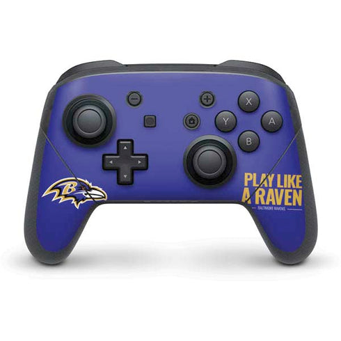 NFL Baltimore Ravens Team Motto Nintendo Skins