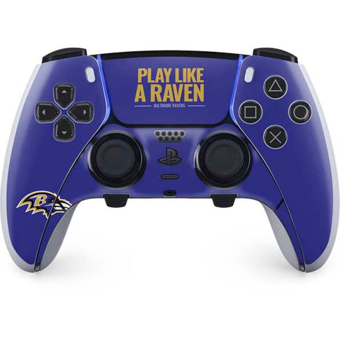 NFL Baltimore Ravens Team Motto PS5 DualSense Edge Pro Controller Skin