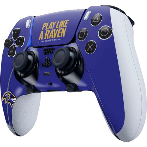 NFL Baltimore Ravens Team Motto PS5 DualSense Edge Pro Controller Skin