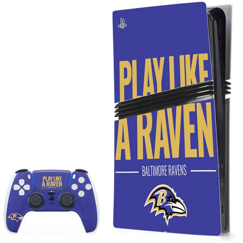 NFL Baltimore Ravens Team Motto PS5 Pro Bundle Skin