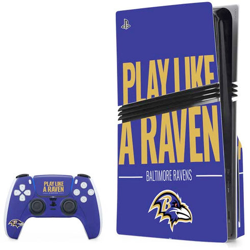 NFL Baltimore Ravens Team Motto PlayStation PS5 Skins