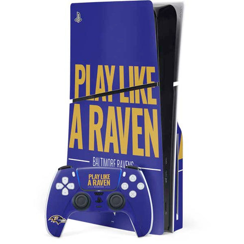 NFL Baltimore Ravens Team Motto PlayStation PS5 Skins