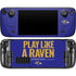 NFL Baltimore Ravens Team Motto Steam Deck Handheld Gaming Computer OLED Skin