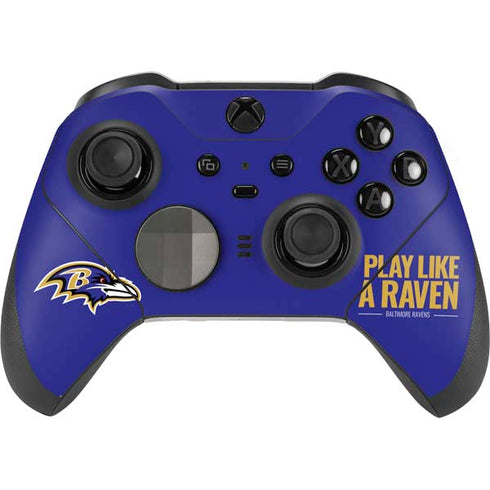 NFL Baltimore Ravens Team Motto Xbox Elite Wireless Controller Series 2 Skin