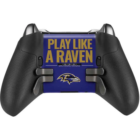 NFL Baltimore Ravens Team Motto Xbox Elite Wireless Controller Series 2 Skin