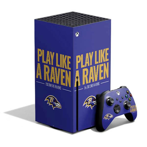 NFL Baltimore Ravens Team Motto Xbox Series X Bundle Skin