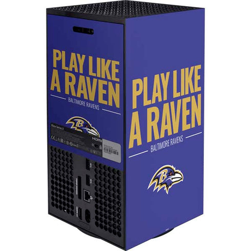 NFL Baltimore Ravens Team Motto XBox Series X Digital Edition Bundle Skin