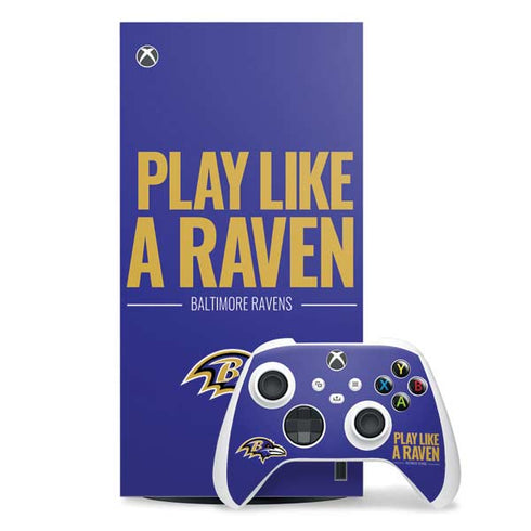 NFL Baltimore Ravens Team Motto Xbox Series X Skins