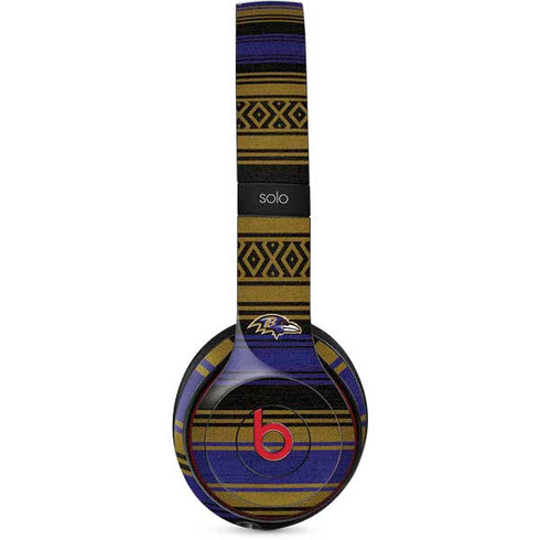 NFL Baltimore Ravens Trailblazer Beats Solo 3 Wireless Skin