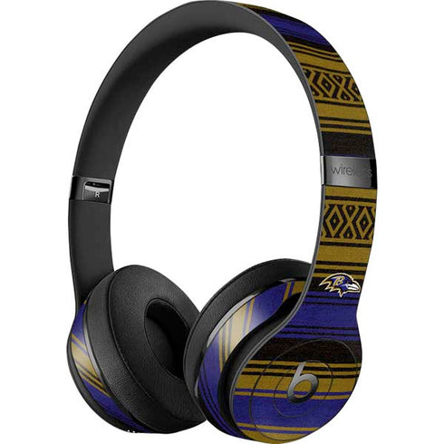 NFL Baltimore Ravens Trailblazer Beats Solo 3 Wireless Skin