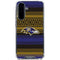 NFL Baltimore Ravens Trailblazer Galaxy A36 5G Clear Case
