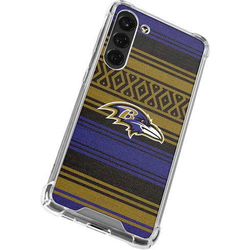 NFL Baltimore Ravens Trailblazer Galaxy S24 FE Clear Case