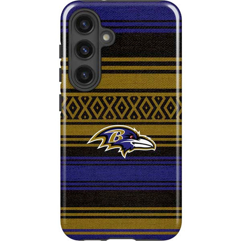 NFL Baltimore Ravens Trailblazer Galaxy S25 Impact Case