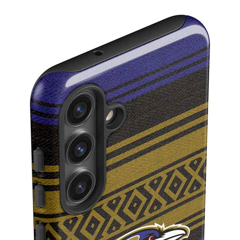 NFL Baltimore Ravens Trailblazer Galaxy S25 Impact Case
