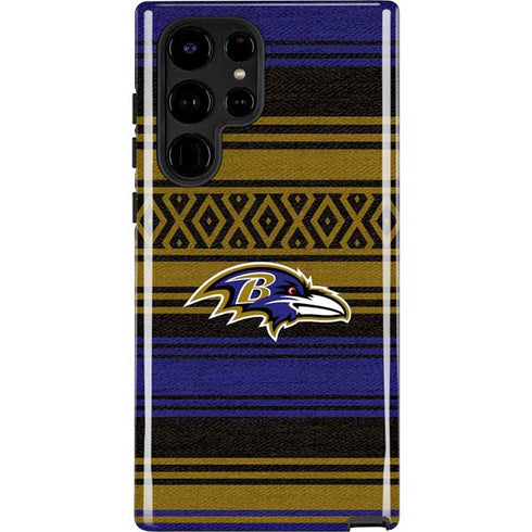 NFL Baltimore Ravens Trailblazer Galaxy S25 Ultra Impact Case