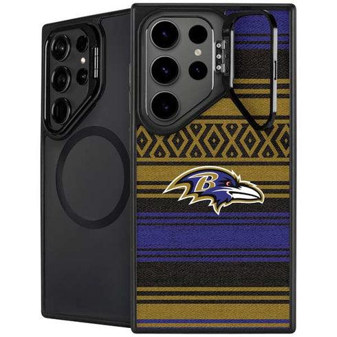 NFL Baltimore Ravens Trailblazer Galaxy S25 Ultra Kickstand Case