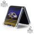 NFL Baltimore Ravens Trailblazer Galaxy Z Flip6 Clear Case