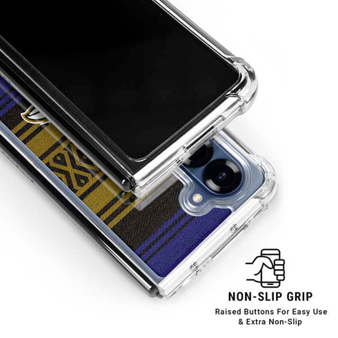 NFL Baltimore Ravens Trailblazer Galaxy Z Fold6 Clear Case