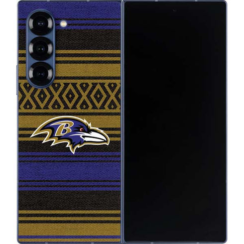 NFL Baltimore Ravens Trailblazer Galaxy Z Fold6 Skin