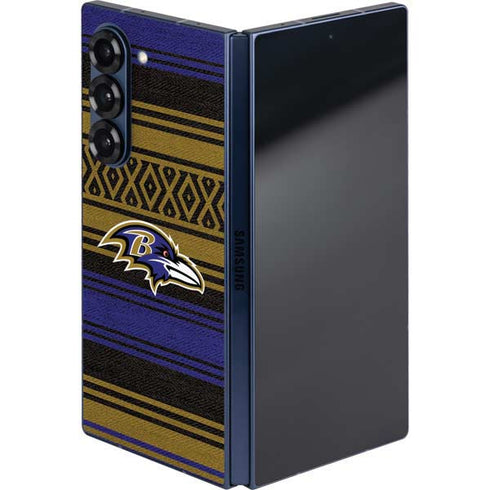 NFL Baltimore Ravens Trailblazer Galaxy Z Fold6 Skin