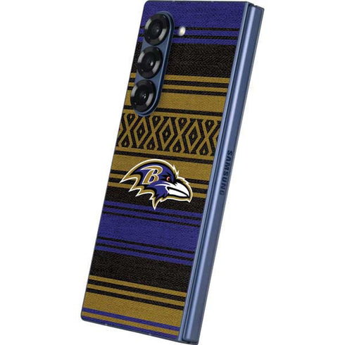 NFL Baltimore Ravens Trailblazer Galaxy Z Fold6 Skin