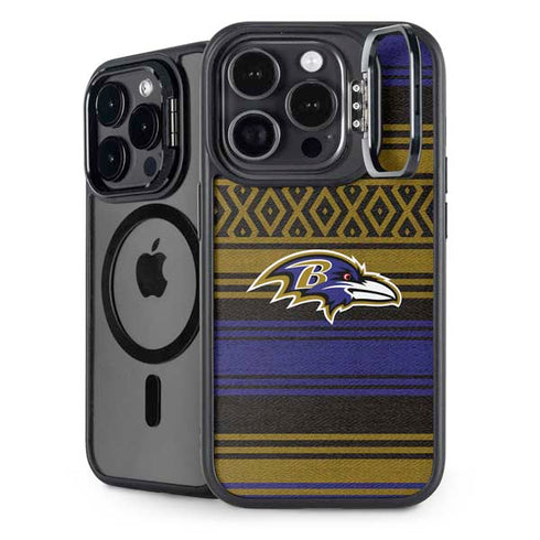NFL Baltimore Ravens Trailblazer iPhone 15 Pro Kickstand Case
