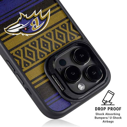 NFL Baltimore Ravens Trailblazer iPhone 15 Pro Max Kickstand Case