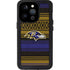 NFL Baltimore Ravens Trailblazer iPhone 15 Pro Waterproof Case