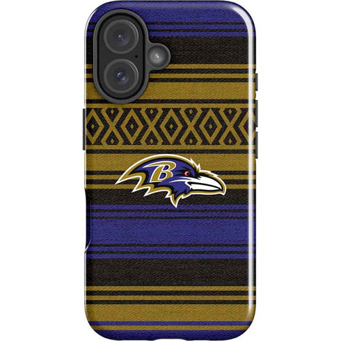 NFL Baltimore Ravens Trailblazer iPhone 16 Impact Case