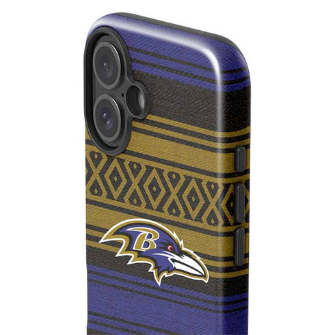 NFL Baltimore Ravens Trailblazer iPhone 16 Impact Case